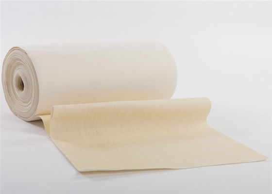 Industrial Nomex Aramide Needle Felt Filter Cloth For Dust Collector Filtration